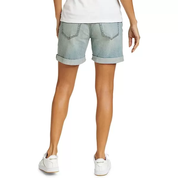 imageEddie Bauer Womens Boyfriend Denim ShortsSunwash