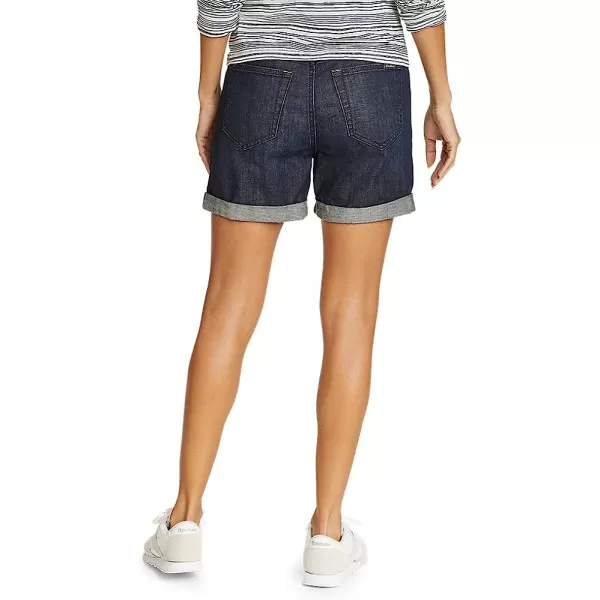 imageEddie Bauer Womens Boyfriend Rolled ShortsPlus Deep Rinse