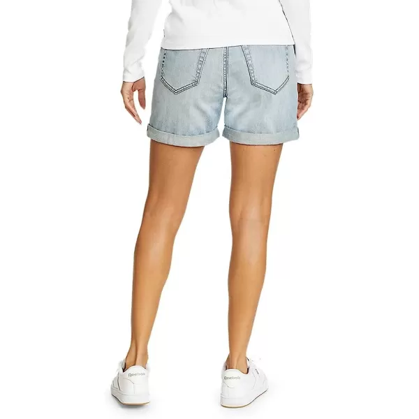 imageEddie Bauer Womens Boyfriend Rolled ShortsPlus Faded Vintage