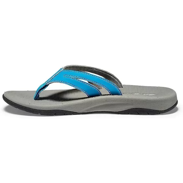 imageEddie Bauer Womens Break Point Flip Flop Tropical Blue 9Eddie Bauer Womens Break Point Flip Flop Tropical Blue 9