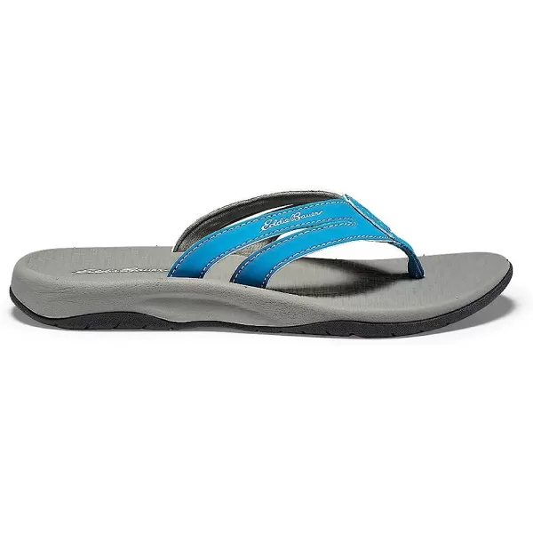 imageEddie Bauer Womens Break Point Flip Flop Tropical Blue 9Eddie Bauer Womens Break Point Flip Flop Tropical Blue 9