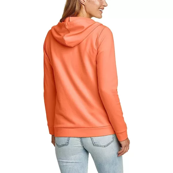 imageEddie Bauer Womens Camp Fleece FullZip HoodieDusty Coral