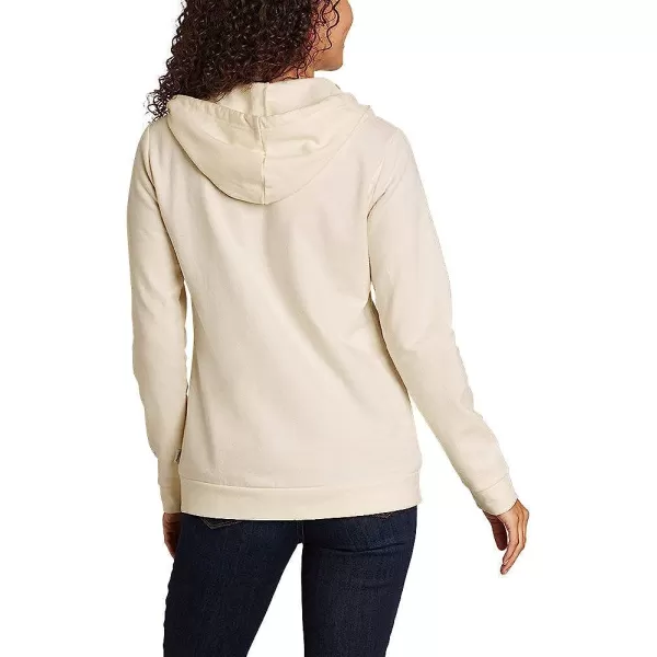 imageEddie Bauer Womens Camp Fleece FullZip HoodieIvory