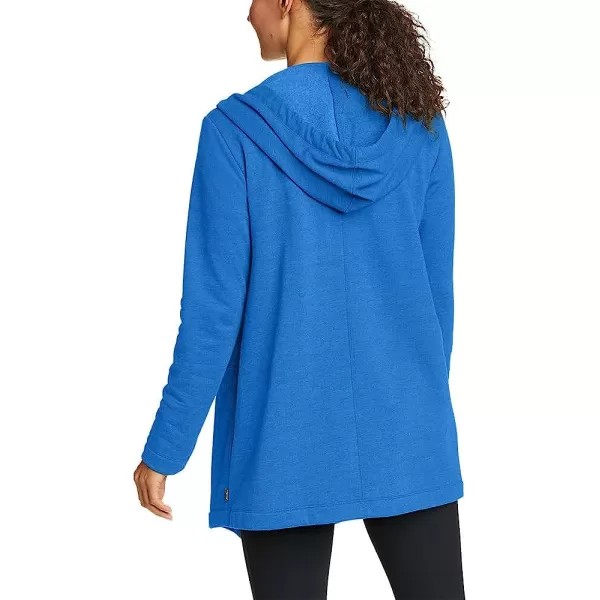 imageEddie Bauer Womens Camp Fleece Hoodie WrapBrilliant Blue
