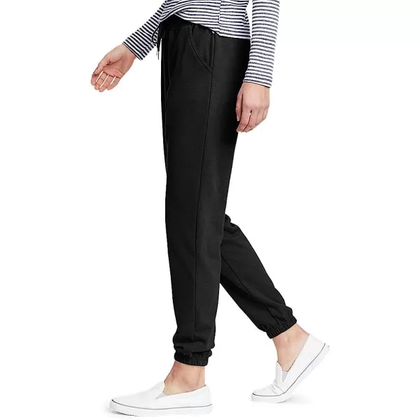 imageEddie Bauer Womens Camp Fleece Jogger PantsBlack