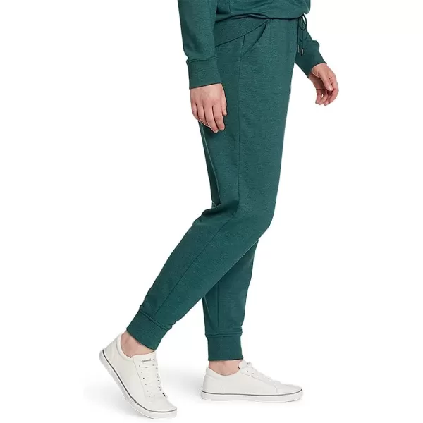 imageEddie Bauer Womens Camp Fleece Jogger PantsDk Evergreen