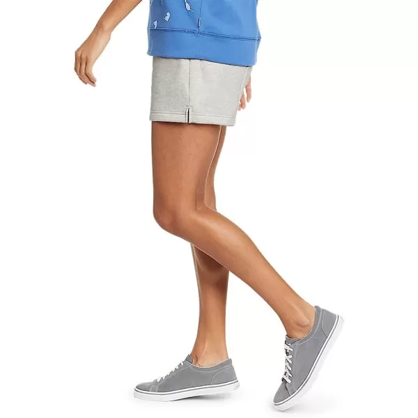 imageEddie Bauer Womens Camp Fleece ShortsLt Htr Gray