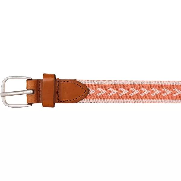 imageEddie Bauer Womens Cascade Grommet Webbing Belt with Metal BuckleCoral