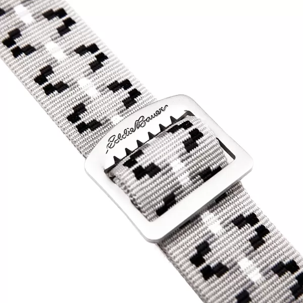 imageEddie Bauer Womens Cascade Webbing Belt with Engraved Metal BuckleSilver