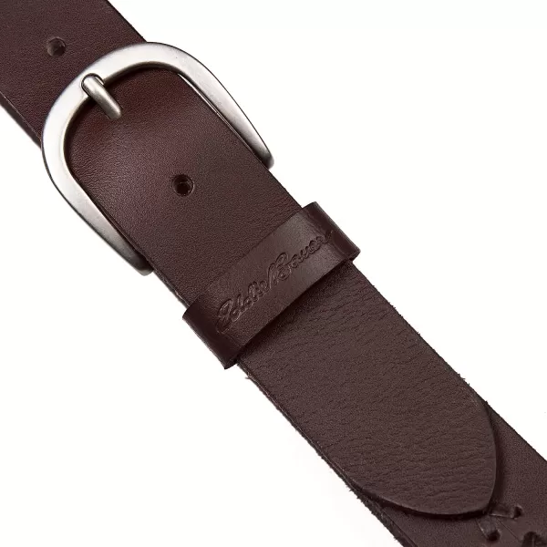 imageEddie Bauer Womens Center Lacing Detailed Leather BeltBrown