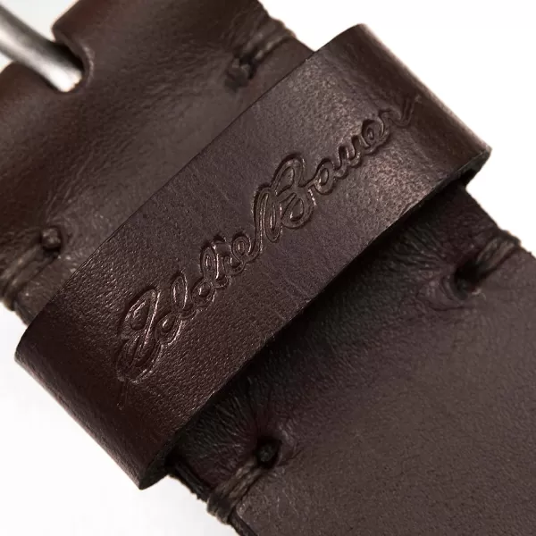 imageEddie Bauer Womens Center Lacing Detailed Leather BeltBrown