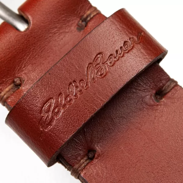 imageEddie Bauer Womens Center Lacing Detailed Leather BeltTan