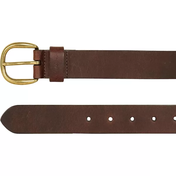 imageEddie Bauer Womens Classic Leather Jean BeltBrown