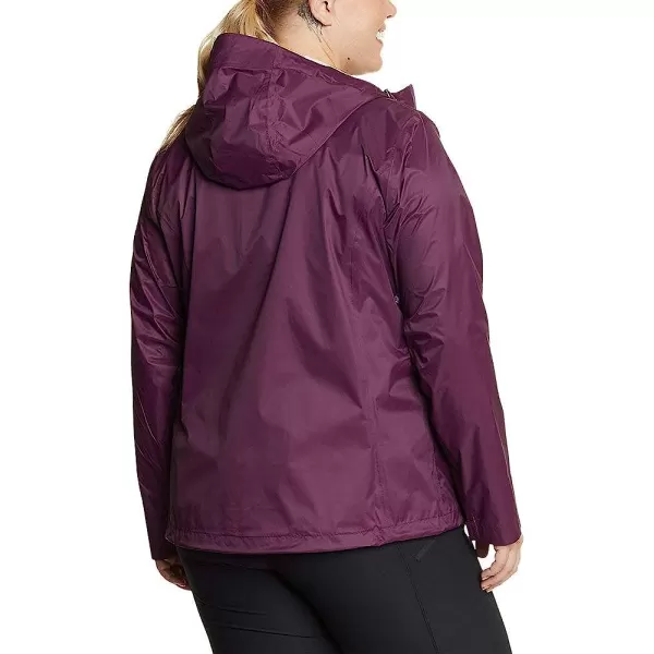 imageEddie Bauer Womens Cloud Cap Rain JacketPlus Dk Plum