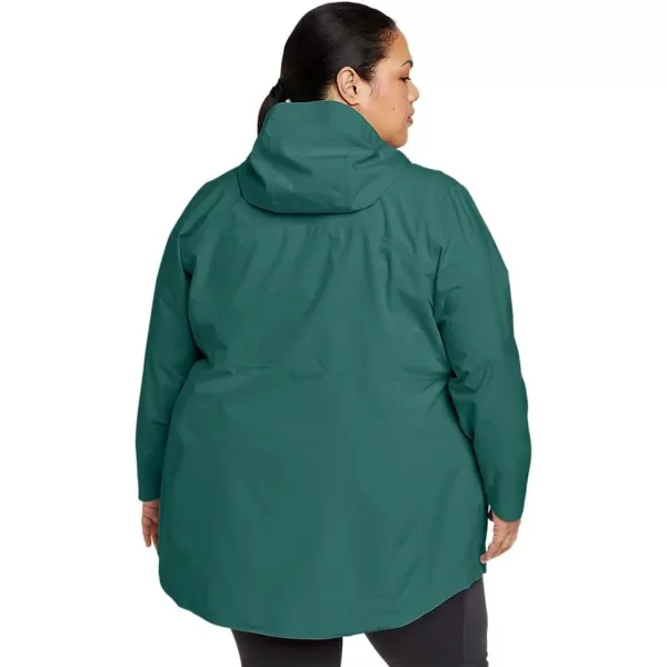 imageEddie Bauer Womens Cloud Cap Stretch 20 ParkaDk Evergreen