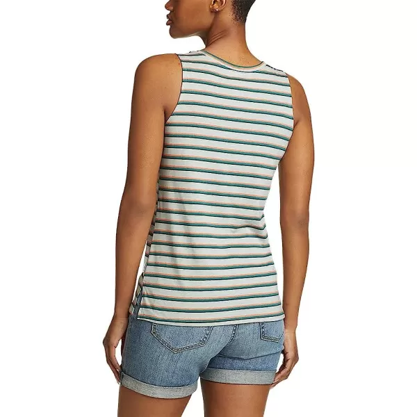 imageEddie Bauer Womens Coast and Climb VNeck Tank Top  StripeDragonfly