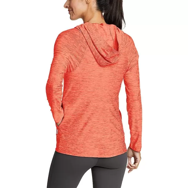 imageEddie Bauer Womens Compass Essentials LongSleeve HoodieCoral