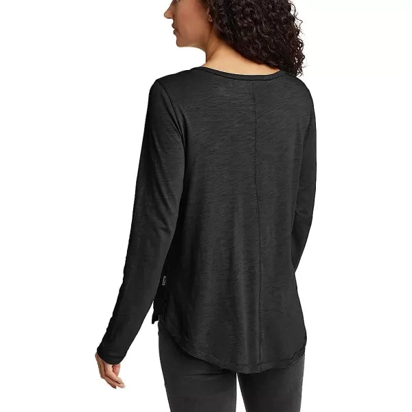 imageEddie Bauer Womens Concourse LongSleeve ShirtBlack