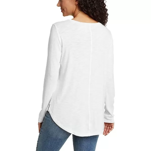 imageEddie Bauer Womens Concourse LongSleeve ShirtWhite