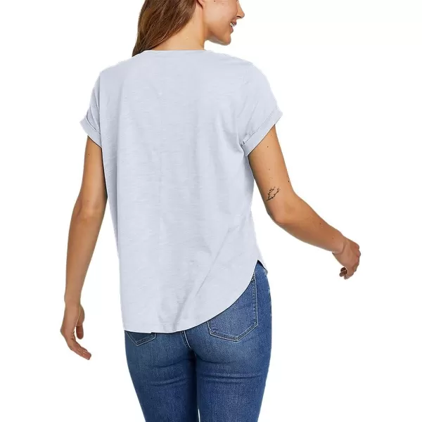 imageEddie Bauer Womens Concourse ShortSleeve PanelFront TShirtMist