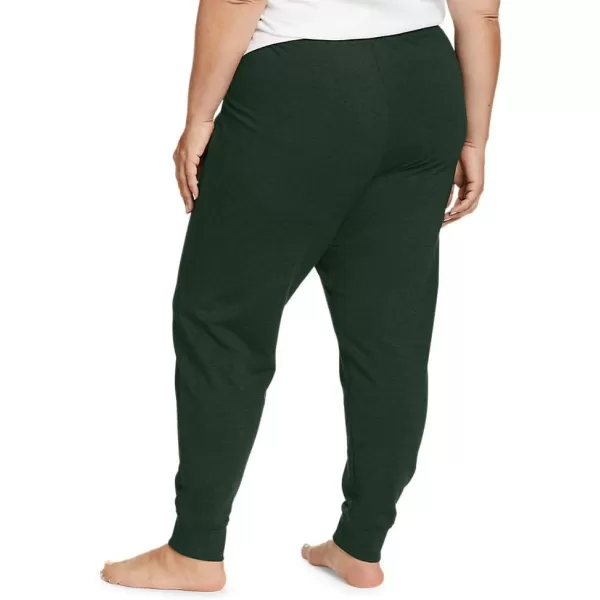 imageEddie Bauer Womens Cozy Camp Fleece Jogger PantsDark Olive