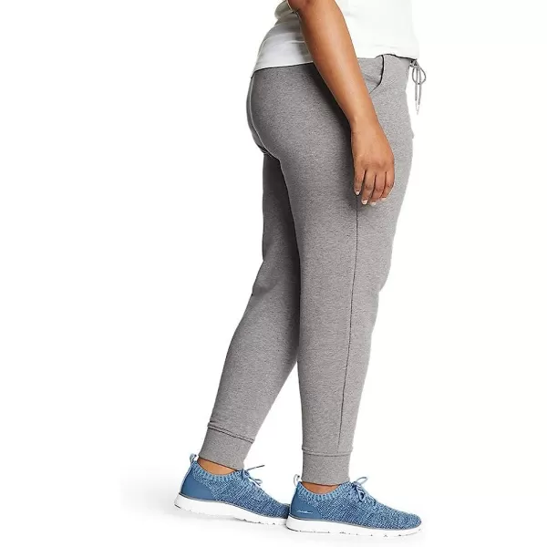 imageEddie Bauer Womens Cozy Camp Fleece Jogger PantsRegular Heather Gray
