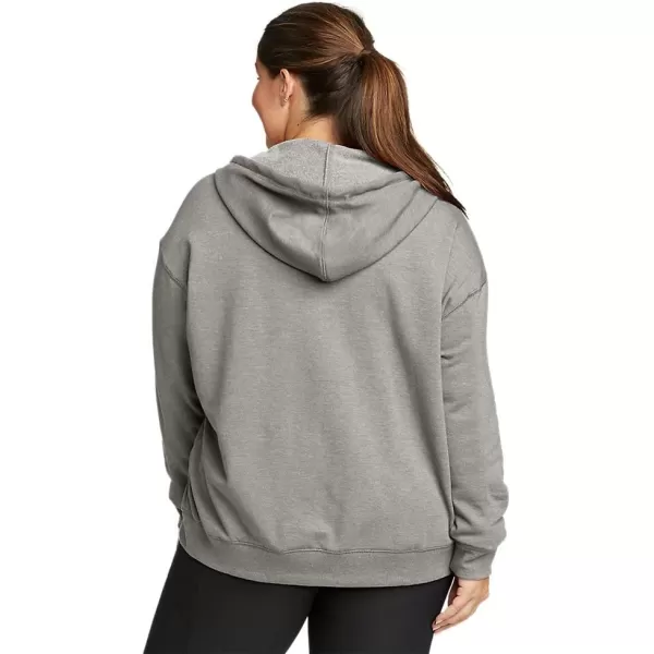 imageEddie Bauer Womens Cozy Camp FullZip HoodieHeather Gray