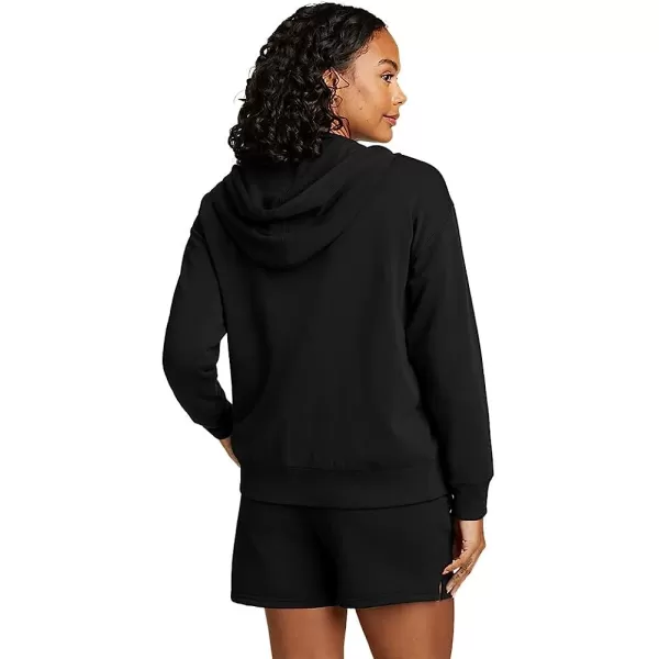 imageEddie Bauer Womens Cozy Camp FullZip HoodiePetite Black