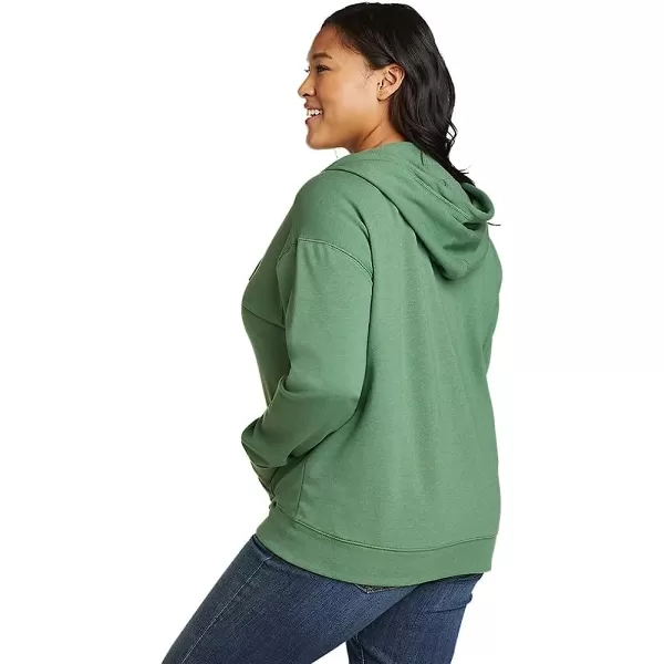 imageEddie Bauer Womens Cozy Camp FullZip HoodiePetite Irish Green
