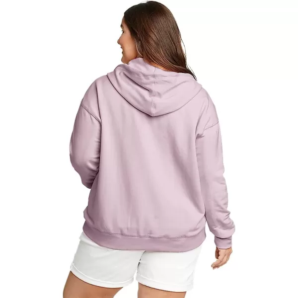 imageEddie Bauer Womens Cozy Camp FullZip HoodiePlus Dusty Iris