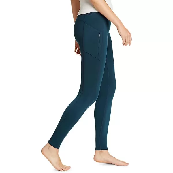 imageEddie Bauer Womens Crossover Winter Trail Adventure HighRise LeggingsPlus Size Indigo