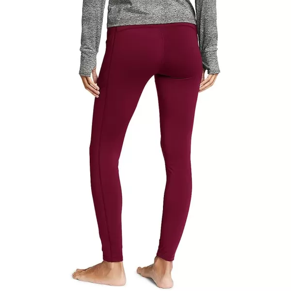 imageEddie Bauer Womens Crossover Winter Trail Adventure HighRise LeggingsRegular Dark Berry