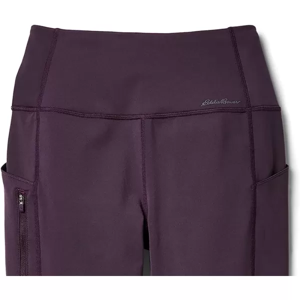 imageEddie Bauer Womens Crossover Winter Trail Adventure HighRise LeggingsRegular Dark Berry
