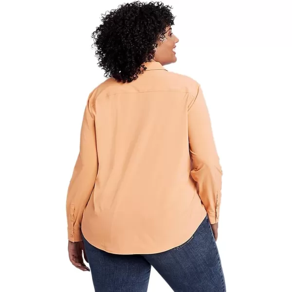 imageEddie Bauer Womens Departure 20 LongSleeve ShirtPlus Melon
