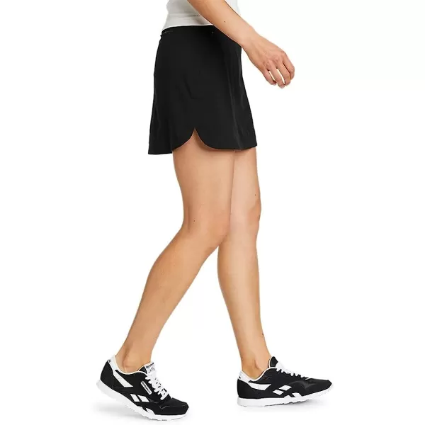 imageEddie Bauer Womens Departure Performance SkortPetite Black