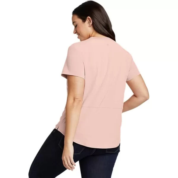 imageEddie Bauer Womens Departure ShortSleeve Pocket TShirtPale Pink