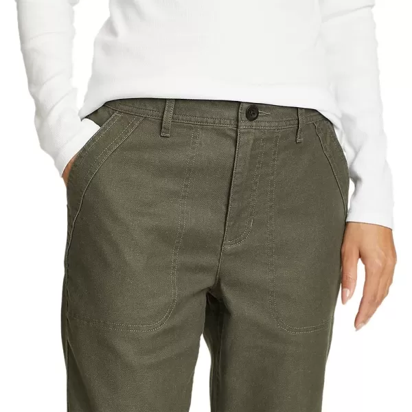 imageEddie Bauer Womens EB Hemplify Utility Ankle PantsEcru