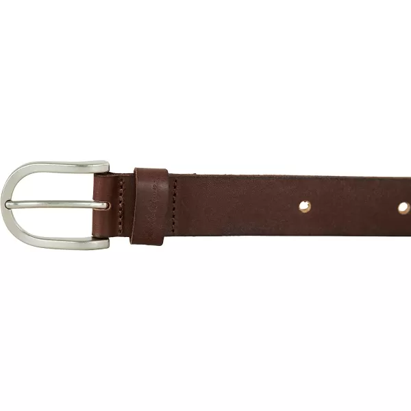 imageEddie Bauer Womens Endless Belt with Leather and Prong Holes for Customized FitBrown