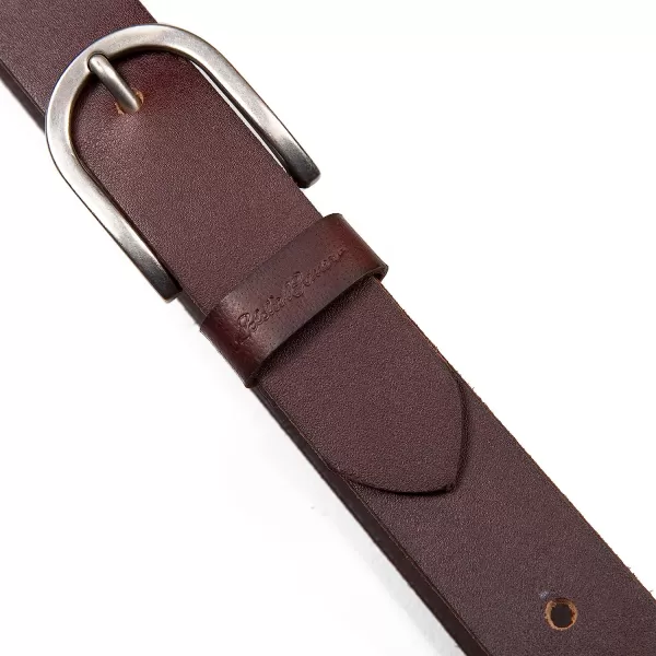 imageEddie Bauer Womens Endless Belt with Leather and Prong Holes for Customized FitBrown
