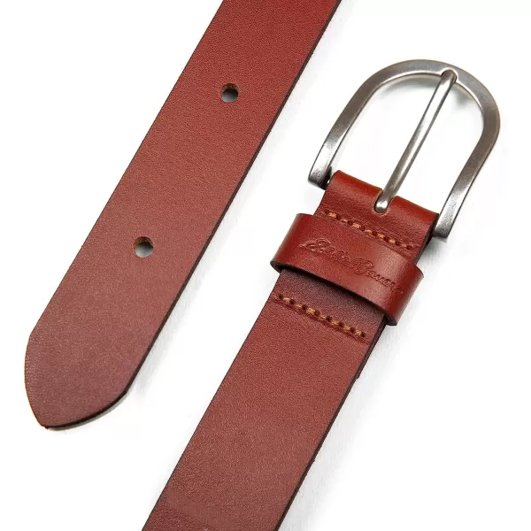 imageEddie Bauer Womens Endless Belt with Leather and Prong Holes for Customized FitTan