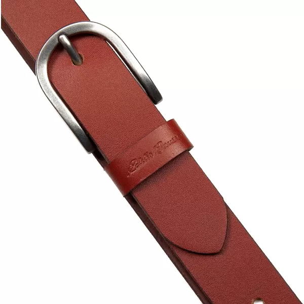 imageEddie Bauer Womens Endless Belt with Leather and Prong Holes for Customized FitTan