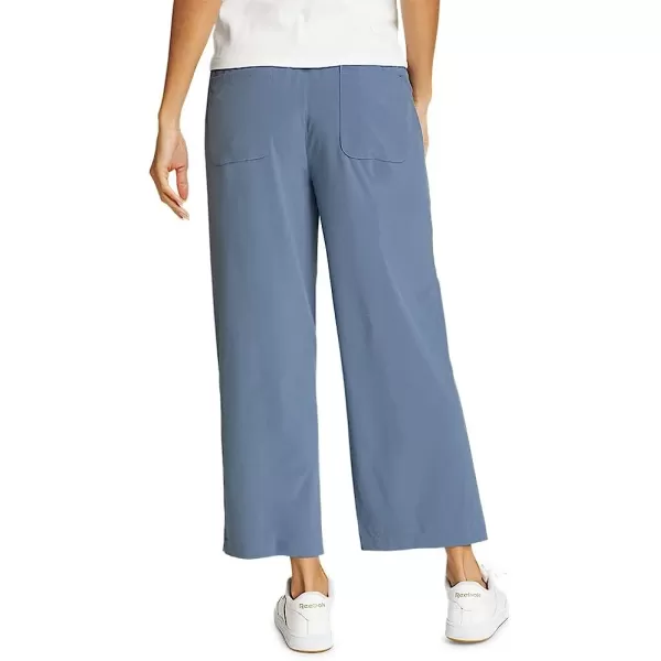 imageEddie Bauer Womens Escapelite PullOn Wide Leg PantsBlue Haze