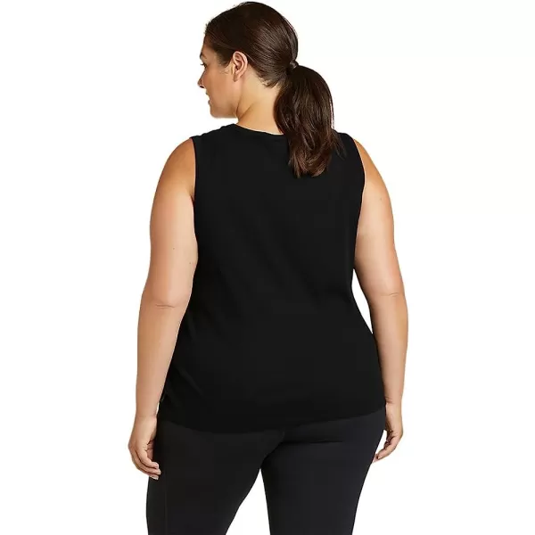 imageEddie Bauer Womens Essentials Ribbed Layering TankPlus Black