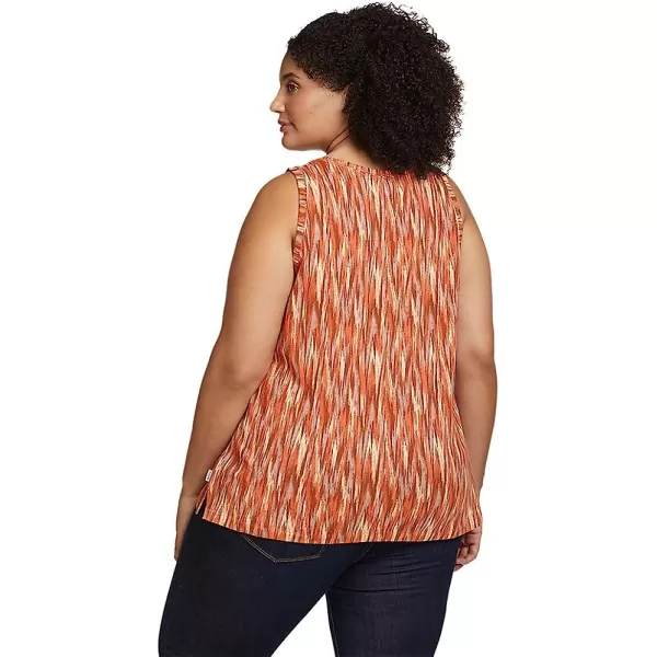 imageEddie Bauer Womens Everday Essentials Tank Top  PrintPlus Dusty Coral