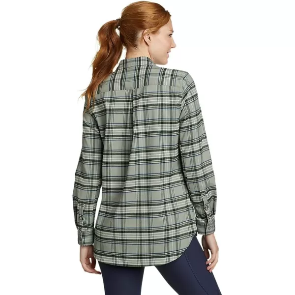 imageEddie Bauer Womens Expedition Performance Flannel 20 ShirtPetite Pistachio