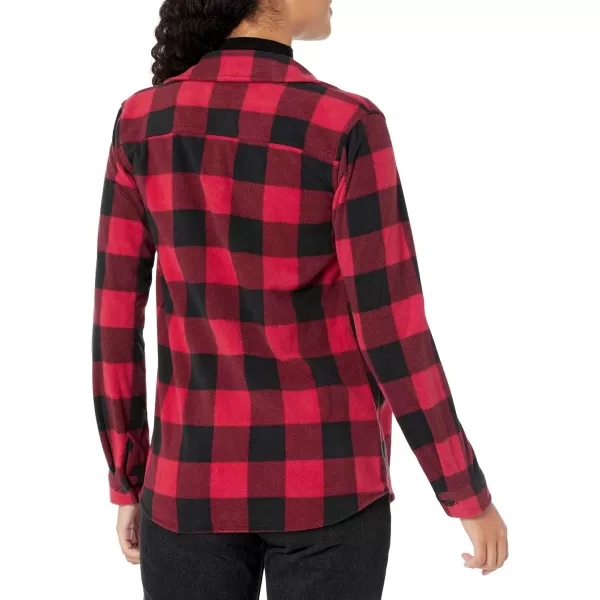imageEddie Bauer Womens Fast Fleece ShirtScarlet