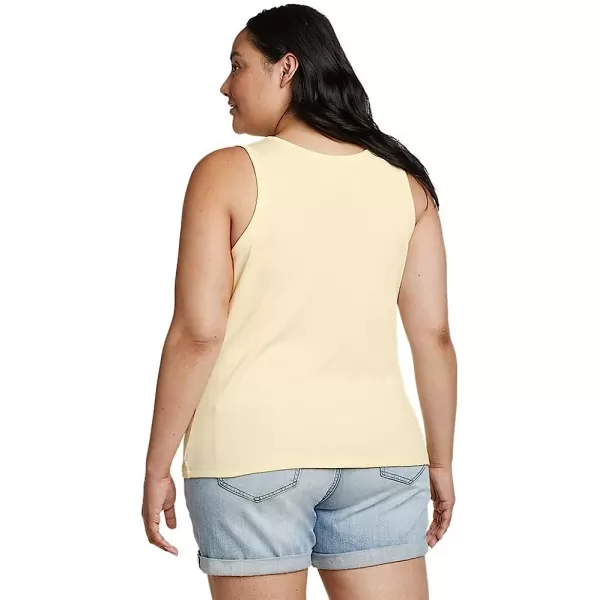 imageEddie Bauer Womens Favorite ScoopNeck Tank Top  SolidPlus Sorbet