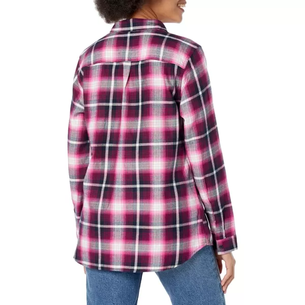 imageEddie Bauer Womens Firelight Flannel ShirtBubble Gum