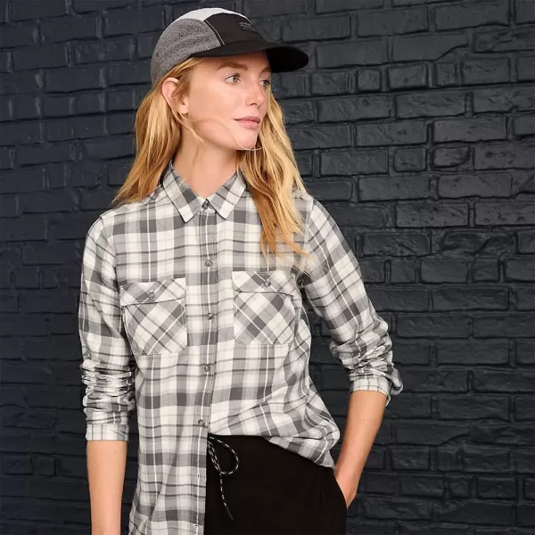 imageEddie Bauer Womens Firelight Flannel ShirtRegular Buff