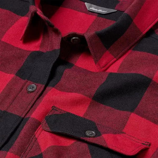 imageEddie Bauer Womens Firelight Flannel ShirtRegular Scarlet